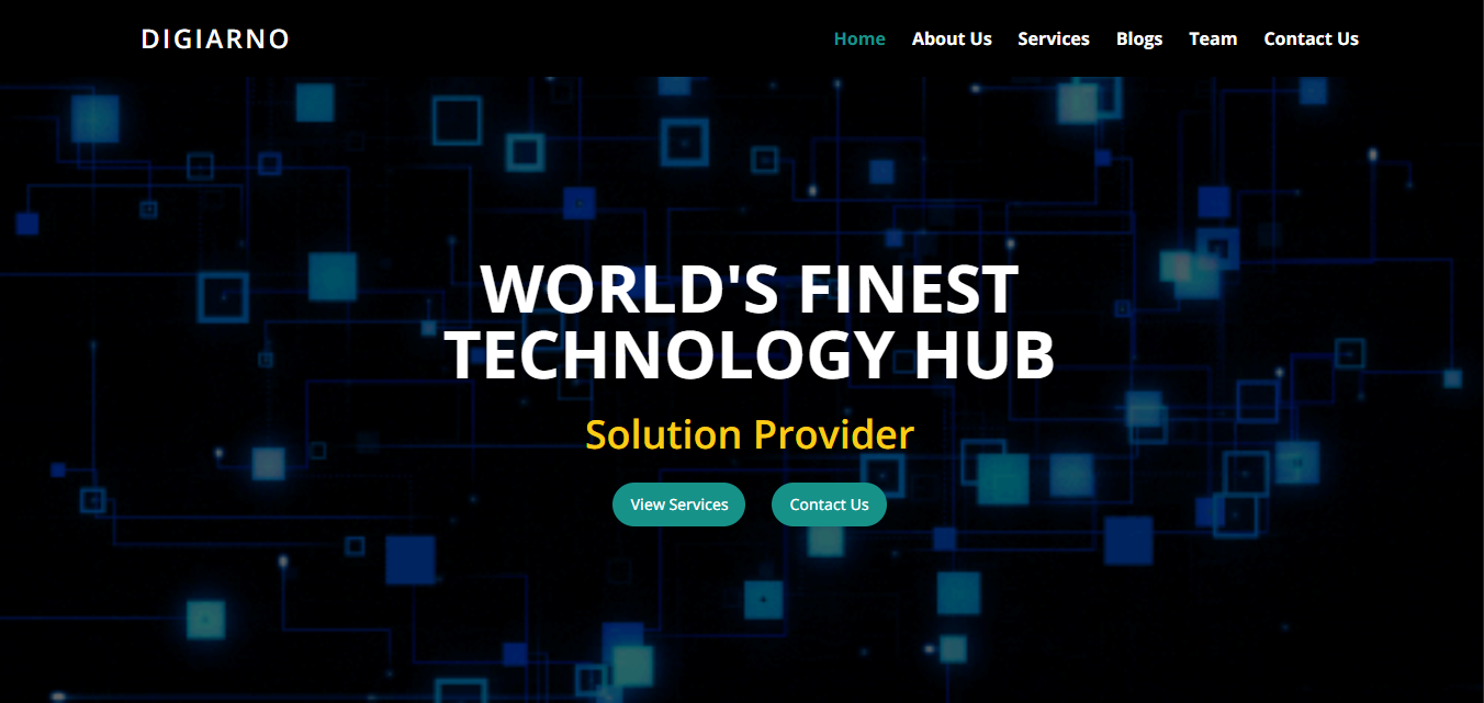 DigiArno – IT Company Website