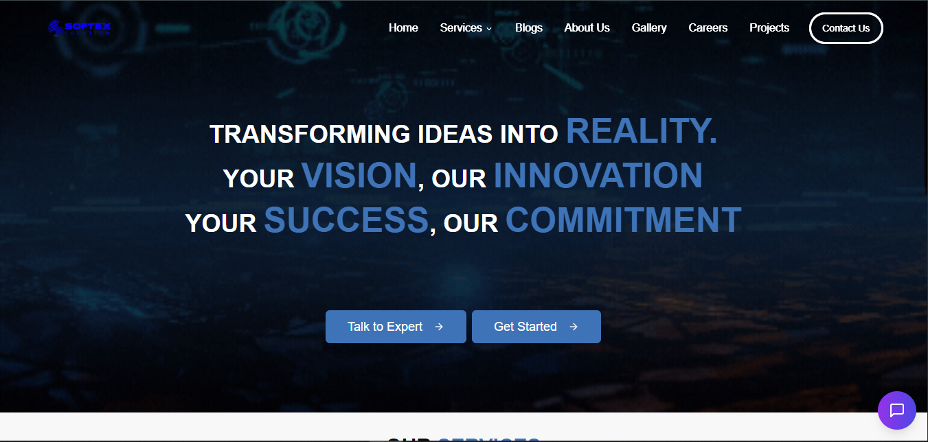 Softex Solution Official Website